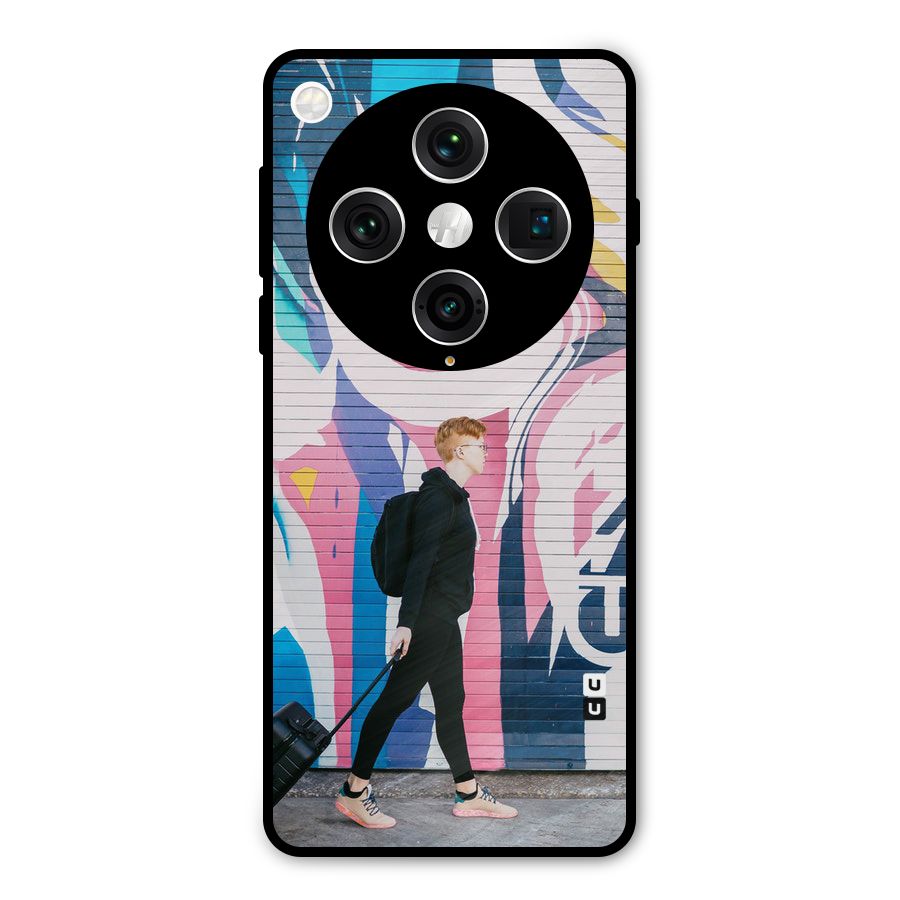 Backpacker Metal Back Case for Oppo Find X8 Pro