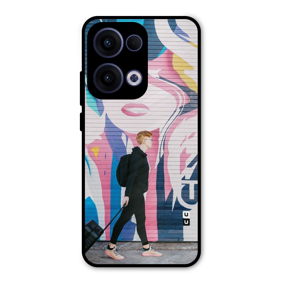 Backpacker Metal Back Case for Oppo Reno13
