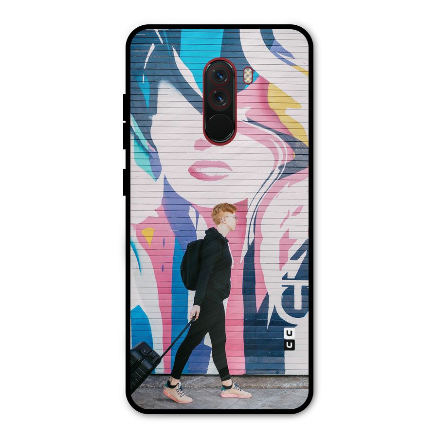 Backpacker Metal Back Case for Poco F1