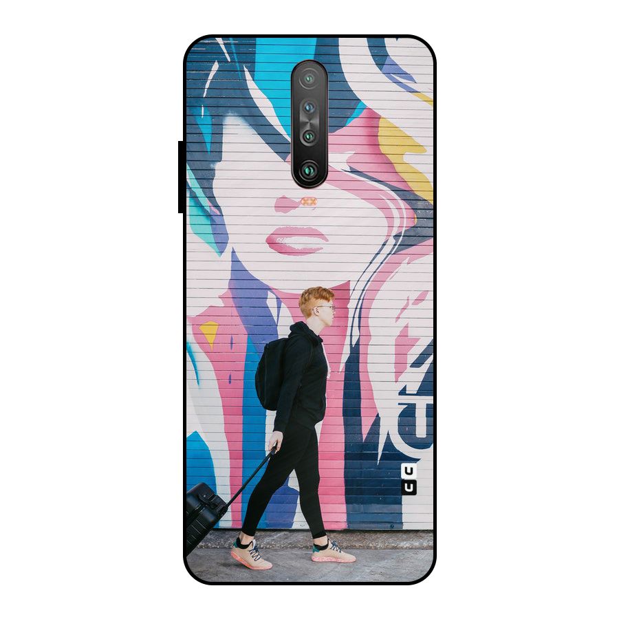 Backpacker Metal Back Case for Poco X2