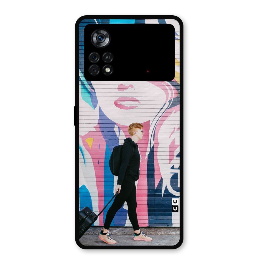 Backpacker Metal Back Case for Poco X4 Pro 5G