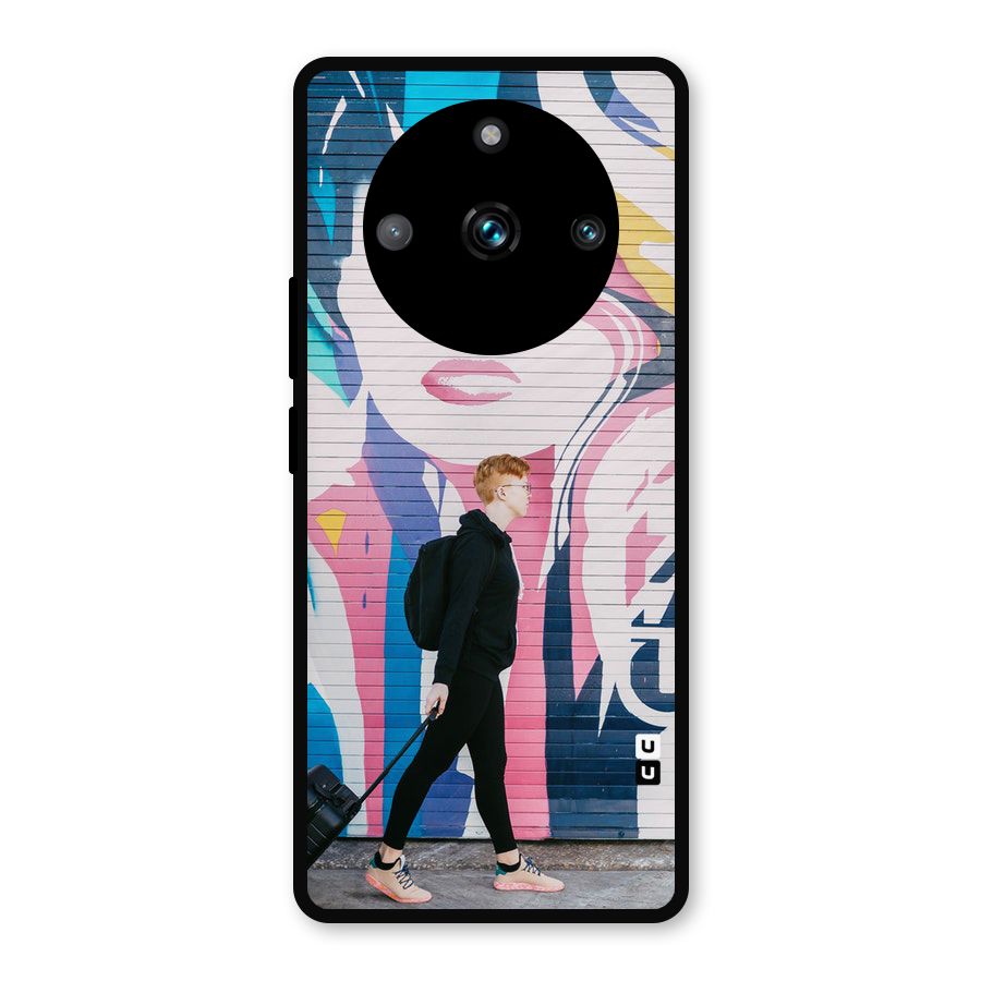 Backpacker Metal Back Case for Realme 11 Pro Plus