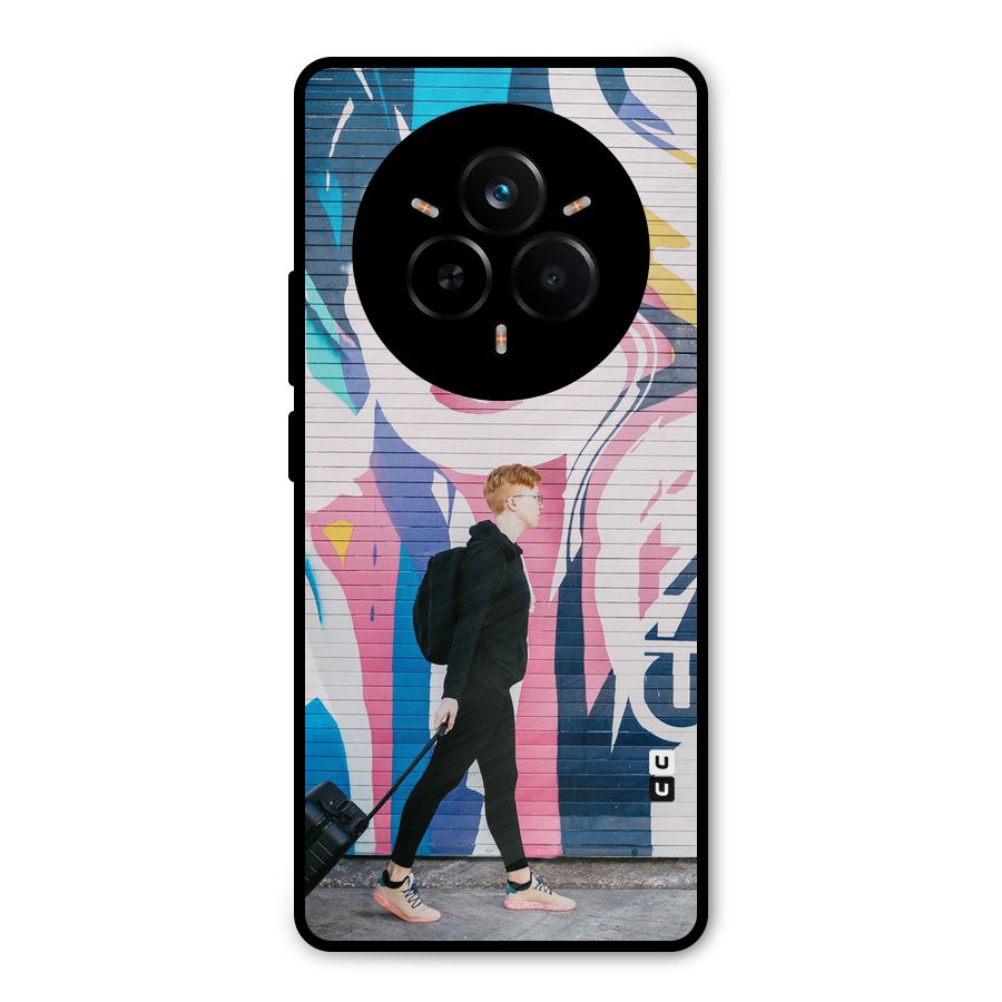 Backpacker Metal Back Case for Realme 14 Pro Plus