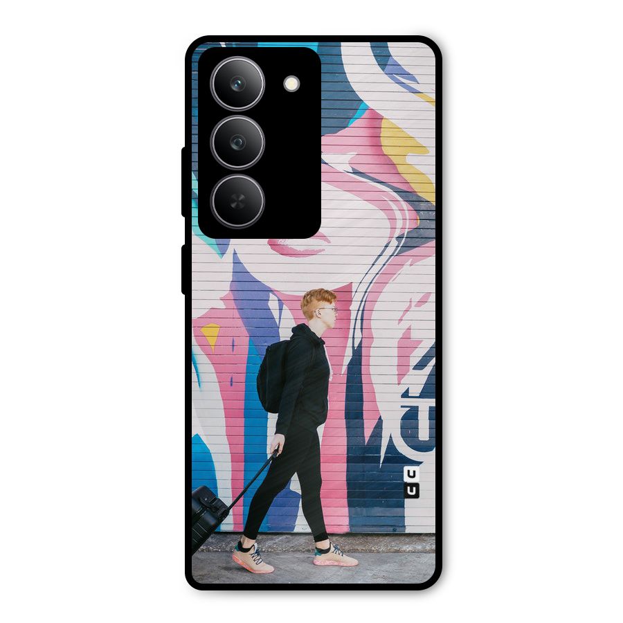 Backpacker Metal Back Case for Realme 14x