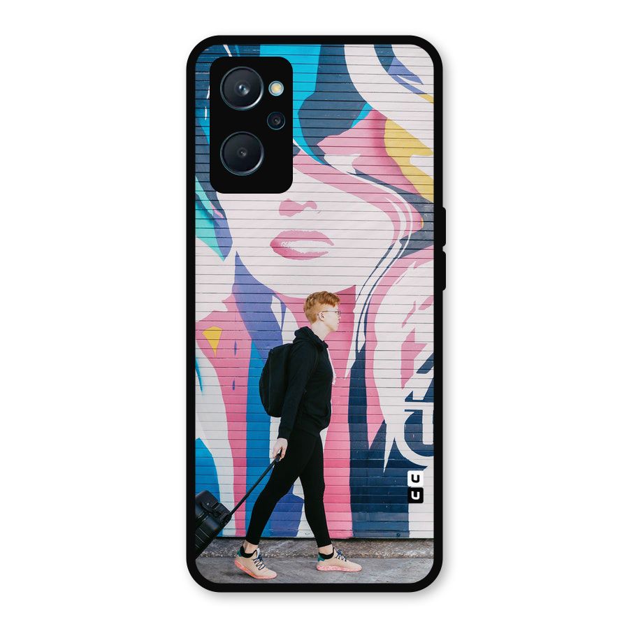 Backpacker Metal Back Case for Realme 9i