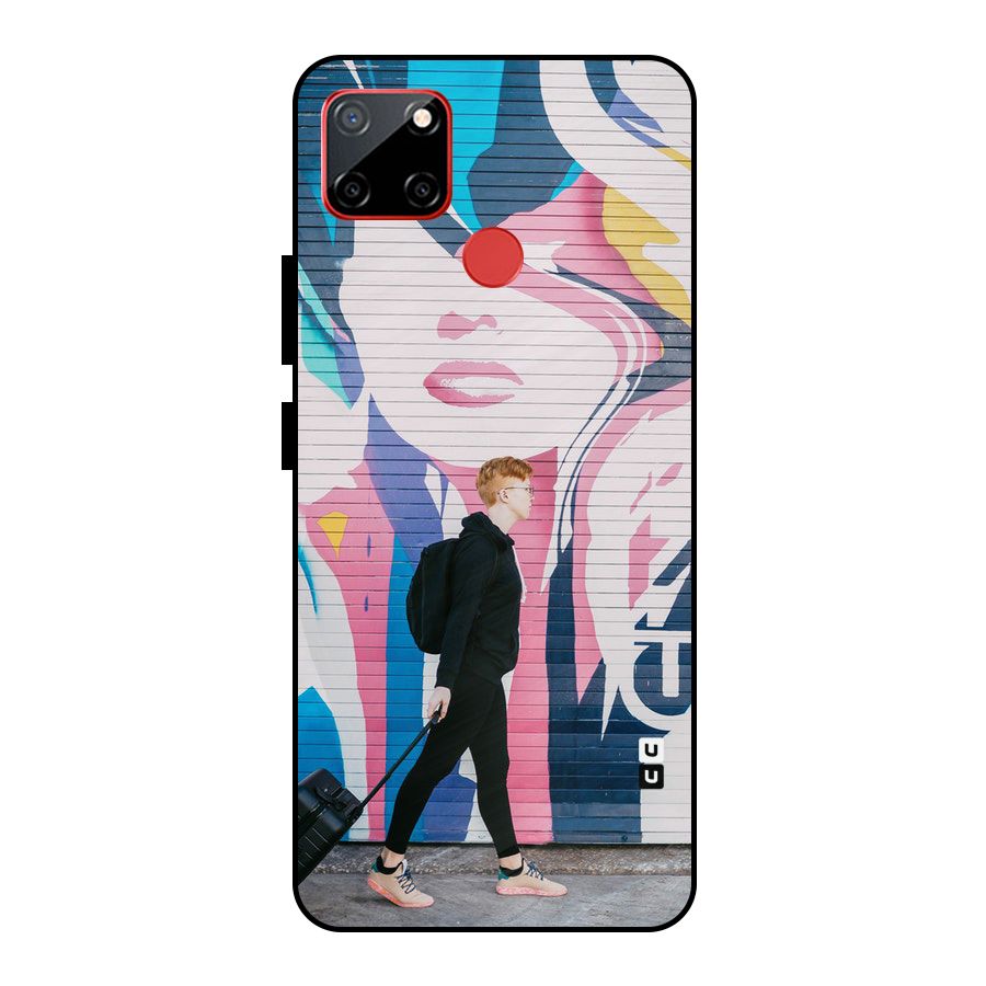 Backpacker Metal Back Case for Realme C12