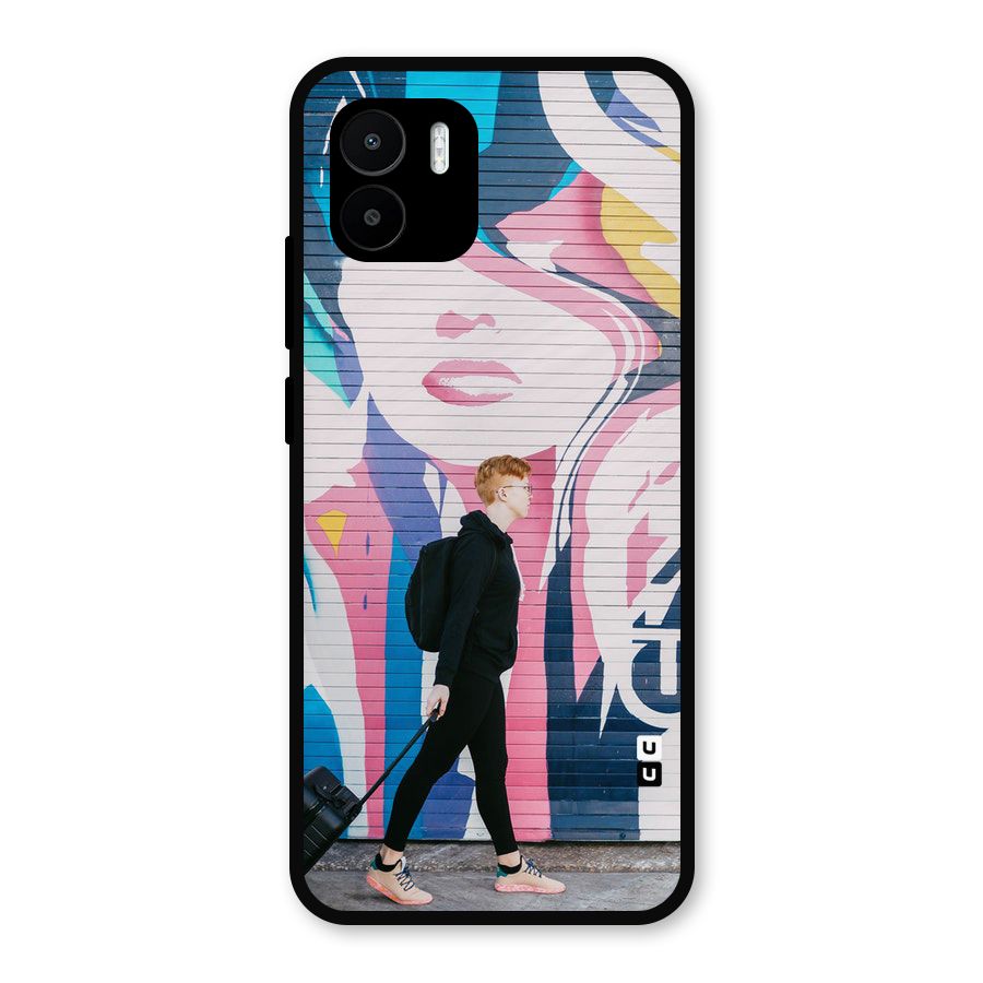 Backpacker Metal Back Case for Redmi A2