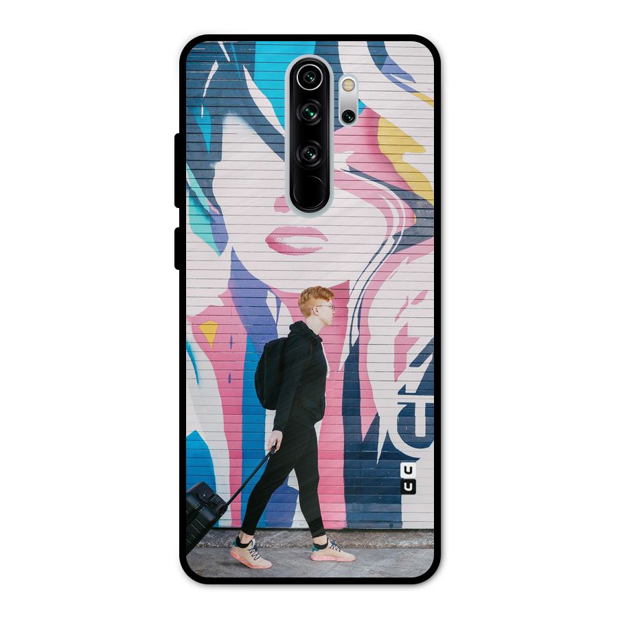 Backpacker Metal Back Case for Redmi Note 8 Pro