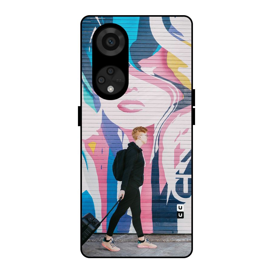 Backpacker Metal Back Case for Reno8 T 5G