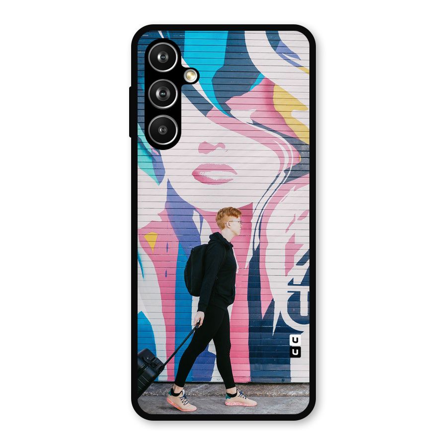 Backpacker Metal Back Case for Samsung Galaxy M54