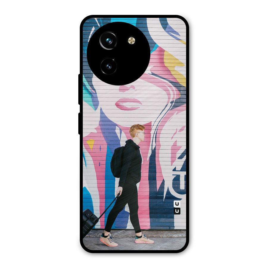 Backpacker Metal Back Case for Vivo T3x