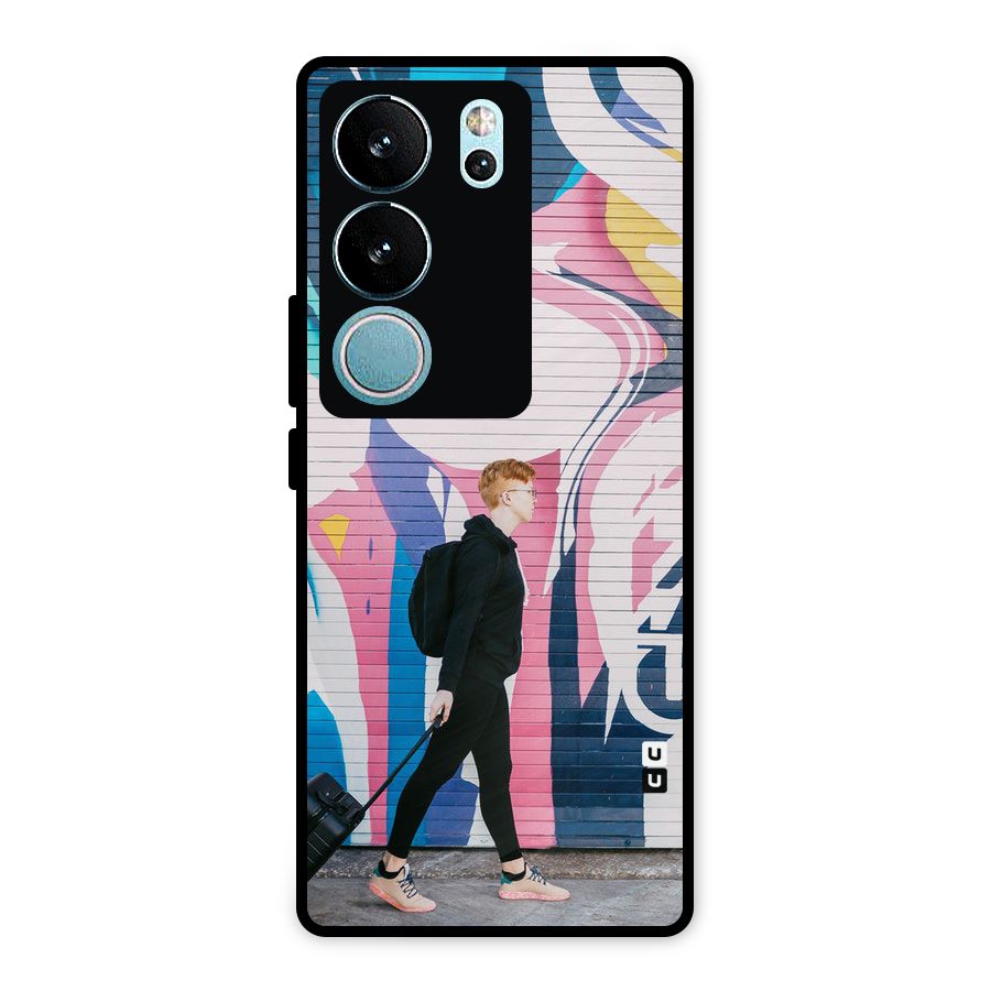 Backpacker Metal Back Case for Vivo V29
