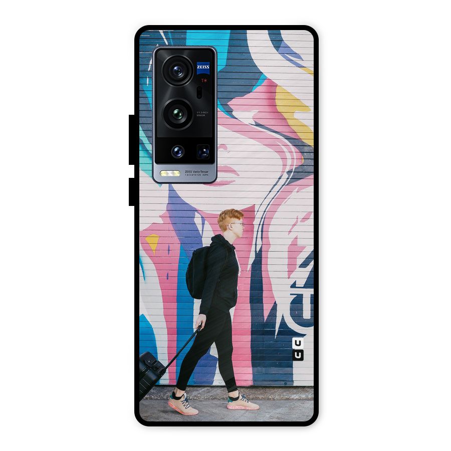 Backpacker Metal Back Case for Vivo X60 Pro Plus