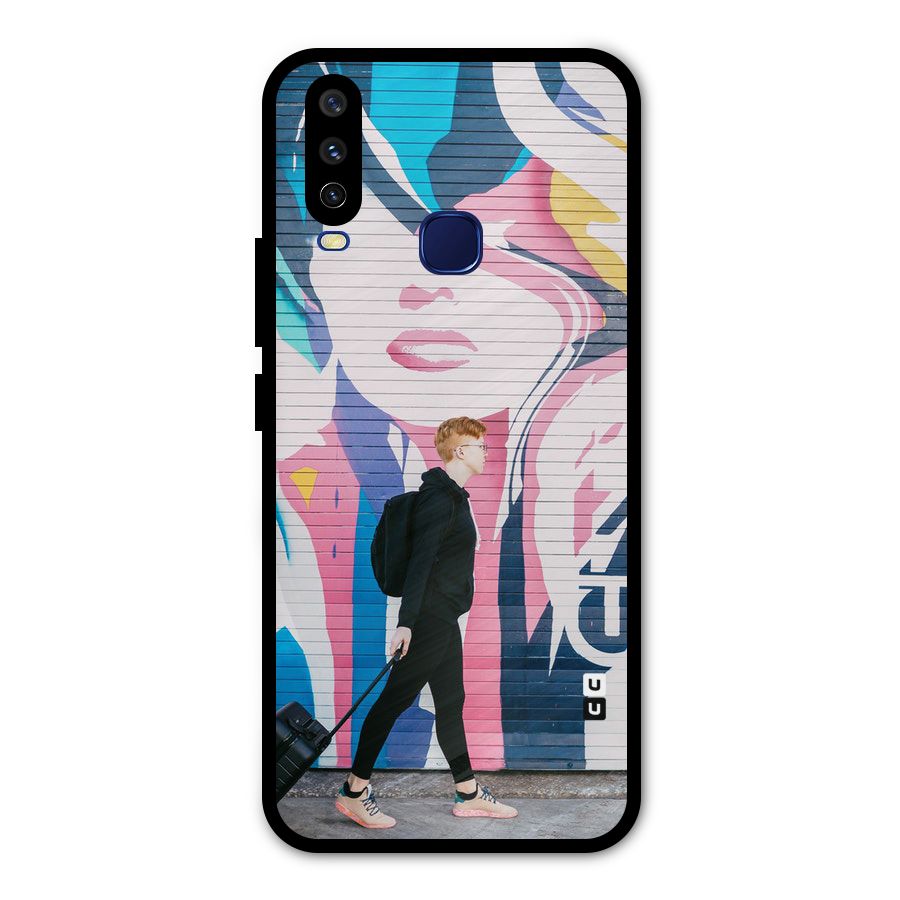 Backpacker Metal Back Case for Vivo Y15