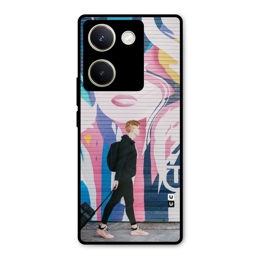Backpacker Metal Back Case for Vivo Y200 Pro