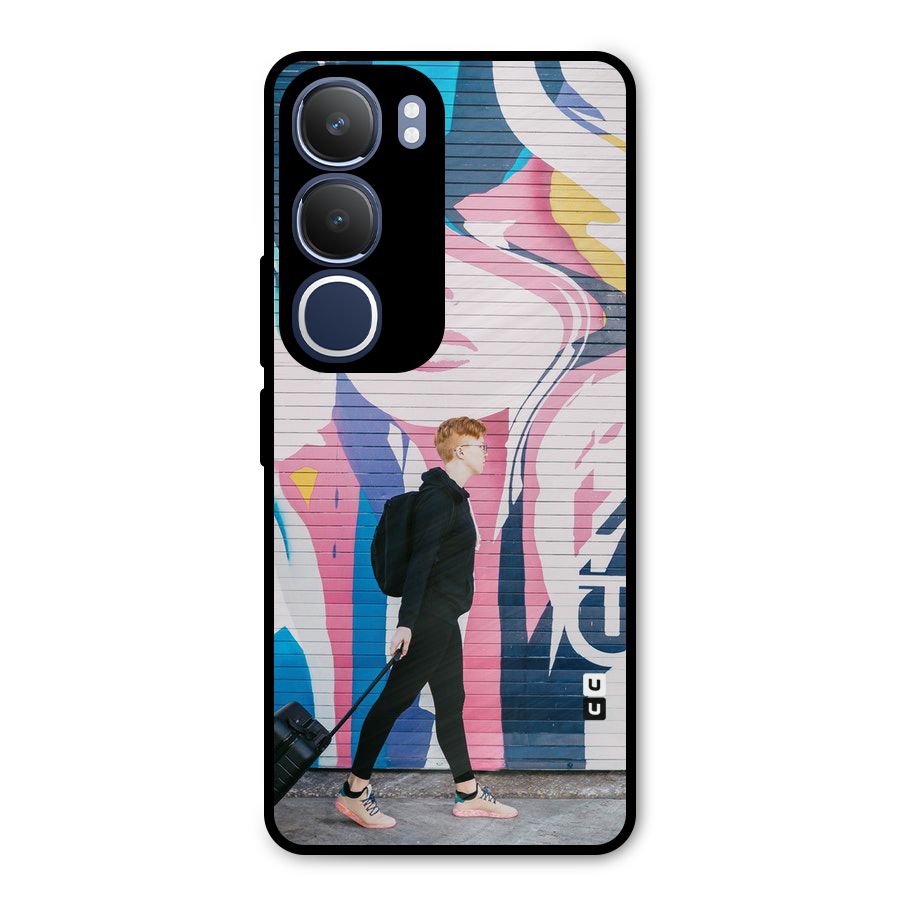 Backpacker Metal Back Case for Vivo Y29