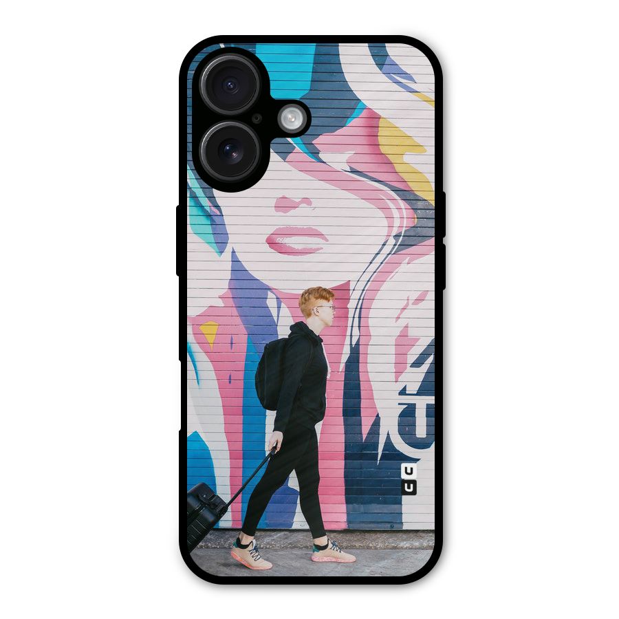 Backpacker Metal Back Case for iPhone 16