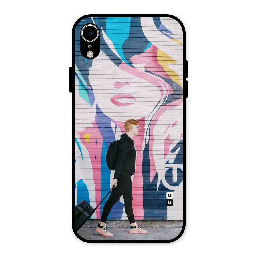 Backpacker Metal Back Case for iPhone XR