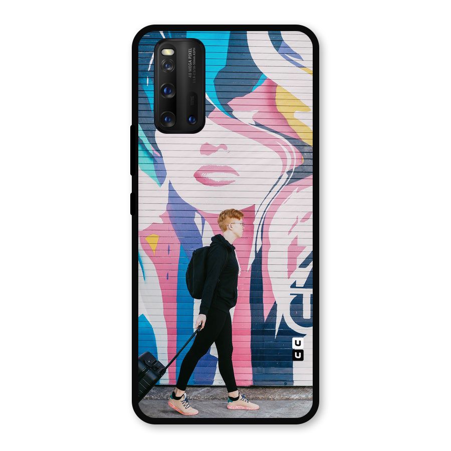 Backpacker Metal Back Case for iQOO 3