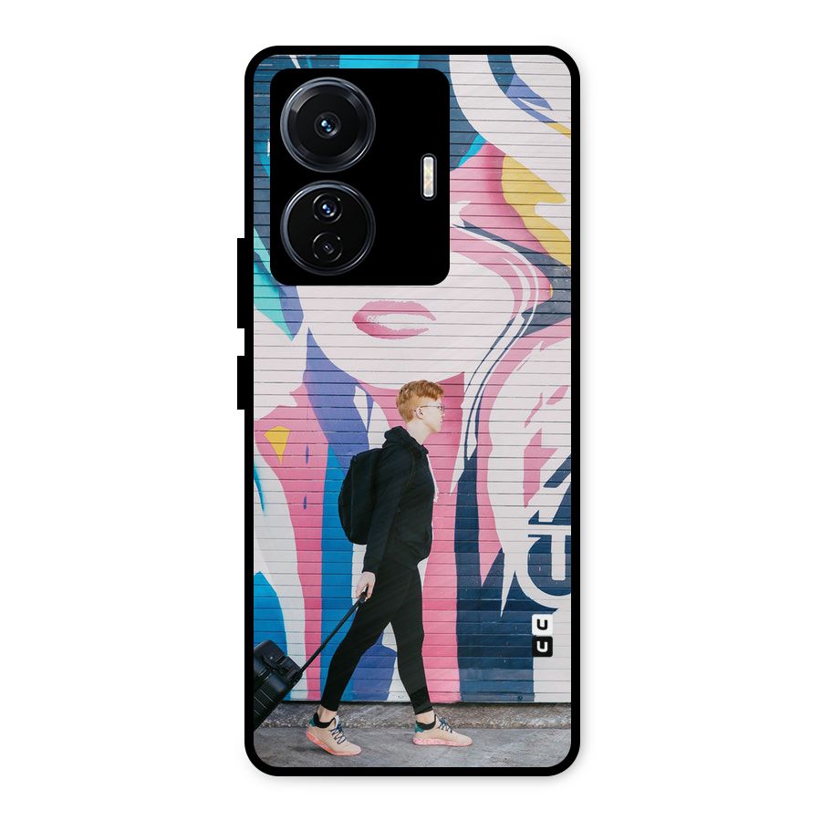Backpacker Metal Back Case for iQOO Z6