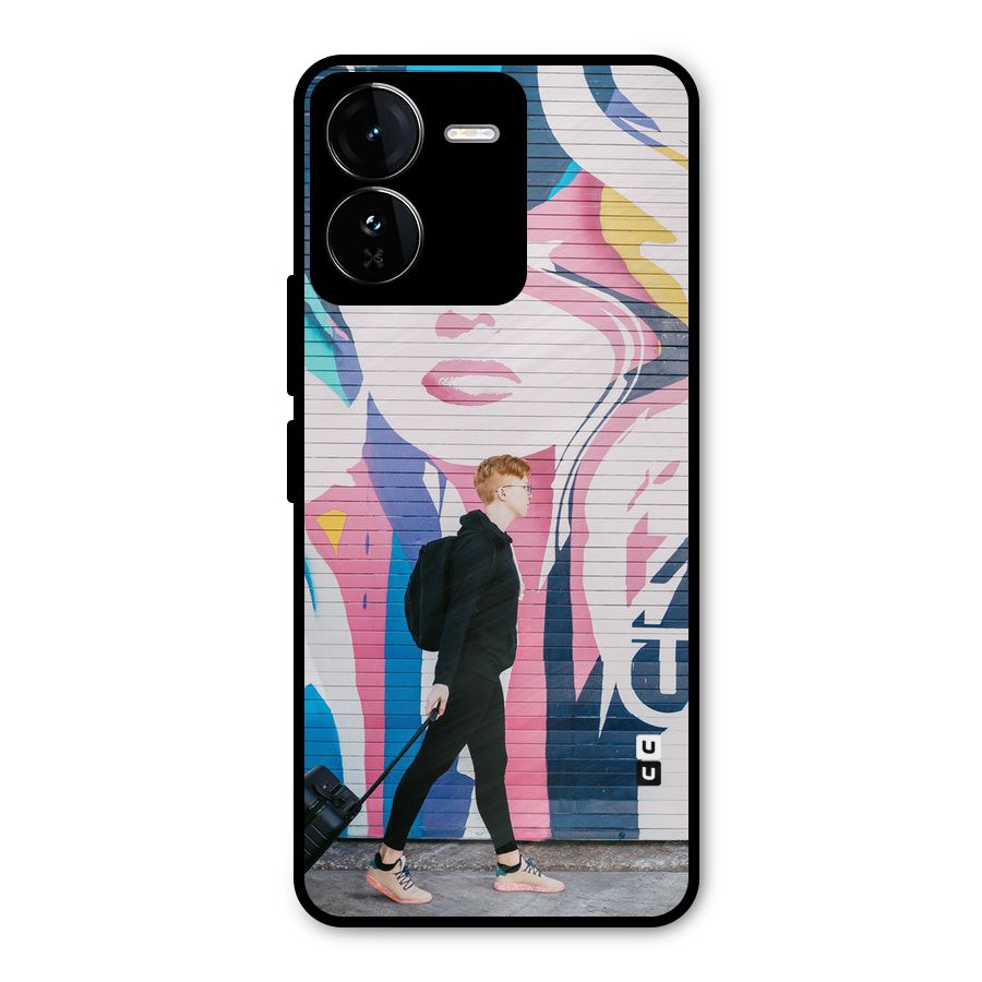 Backpacker Metal Back Case for iQOO Z9