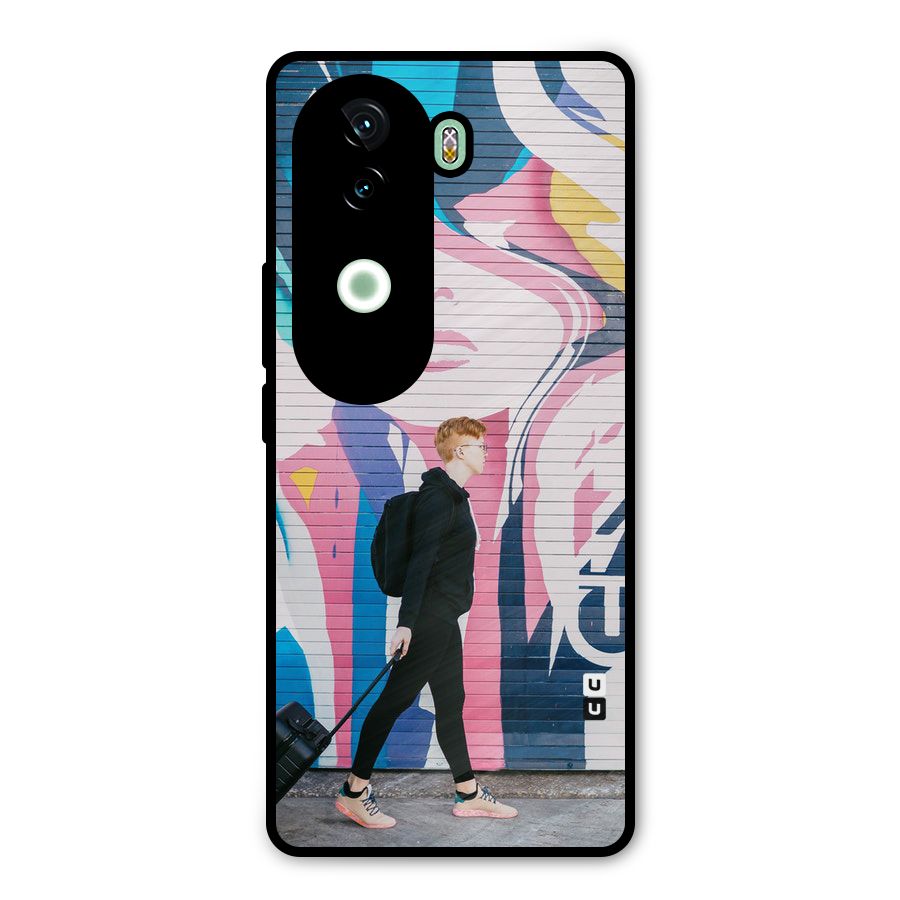 Backpacker Metal Back Case for iQOO Z9s