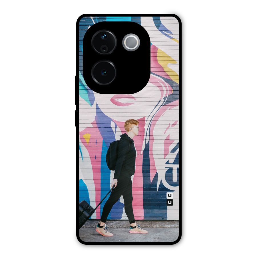 Backpacker Metal Back Case for iQOO Z9s Pro