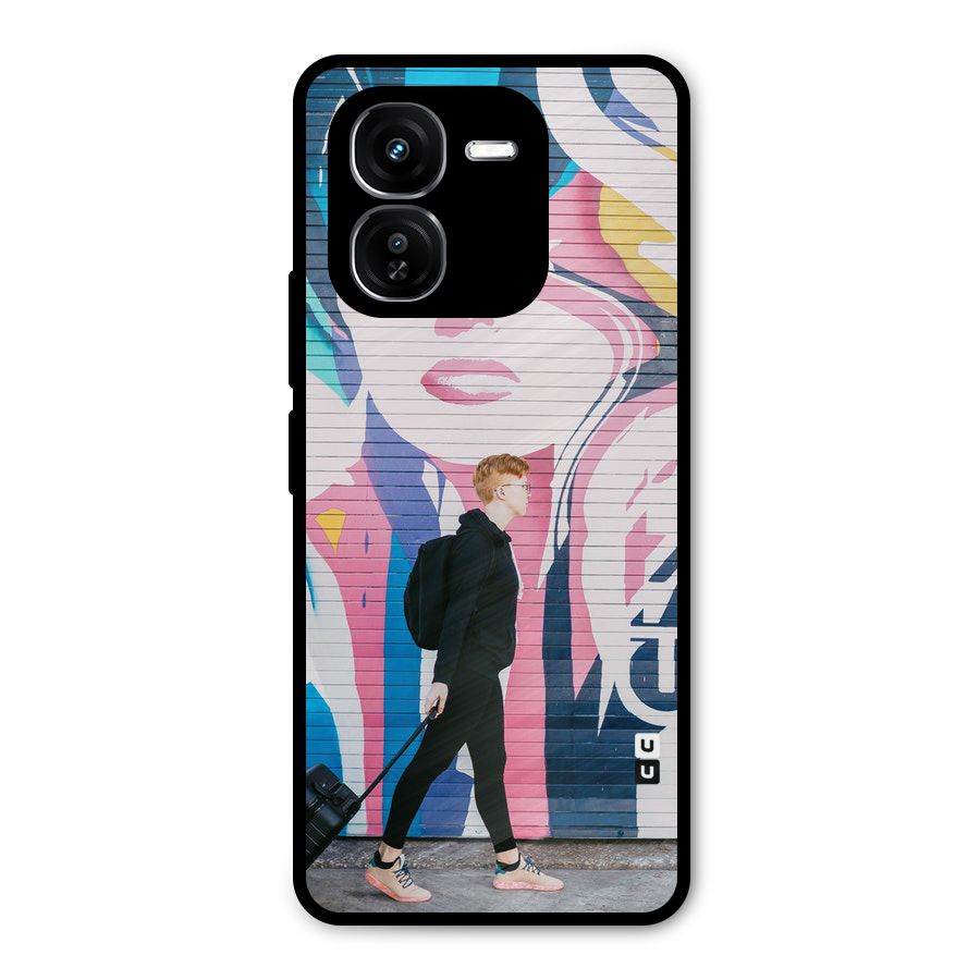 Backpacker Metal Back Case for iQOO Z9x
