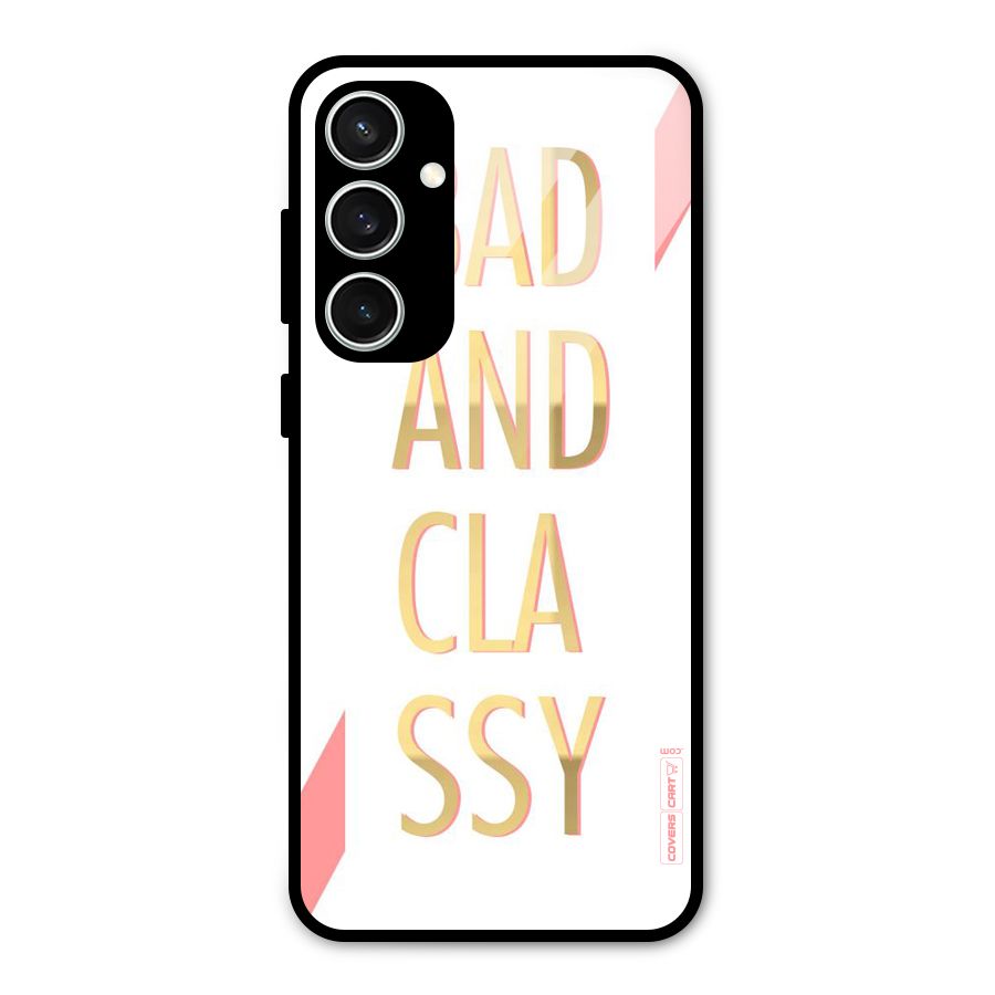 Bad And Classy Glass Back Case for Galaxy S23 FE
