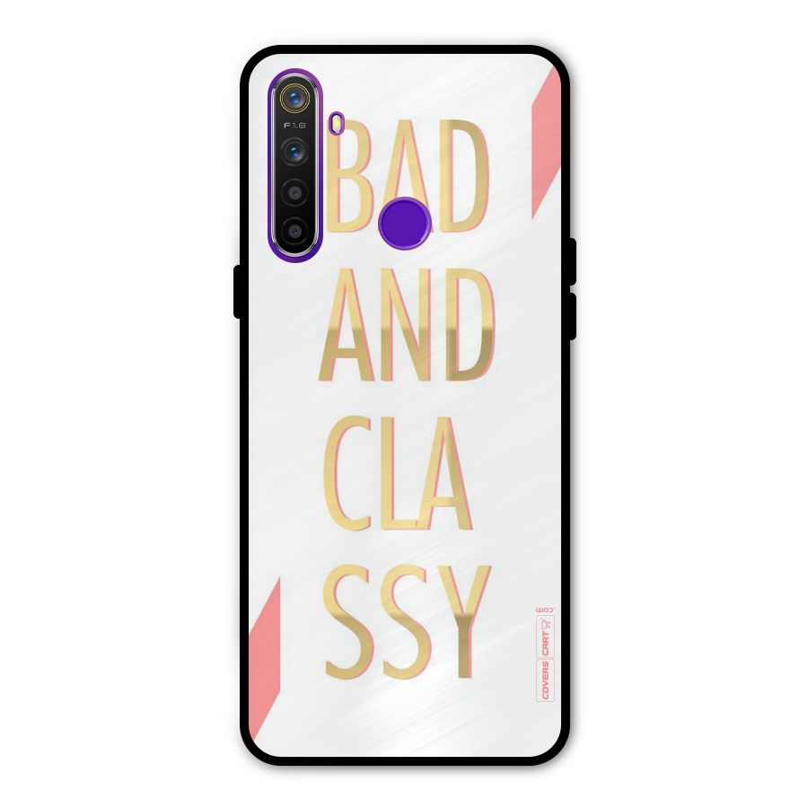 Bad And Classy Glass Back Case for Realme 5s
