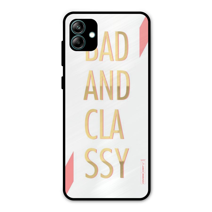 Bad And Classy Metal Back Case for Galaxy A04