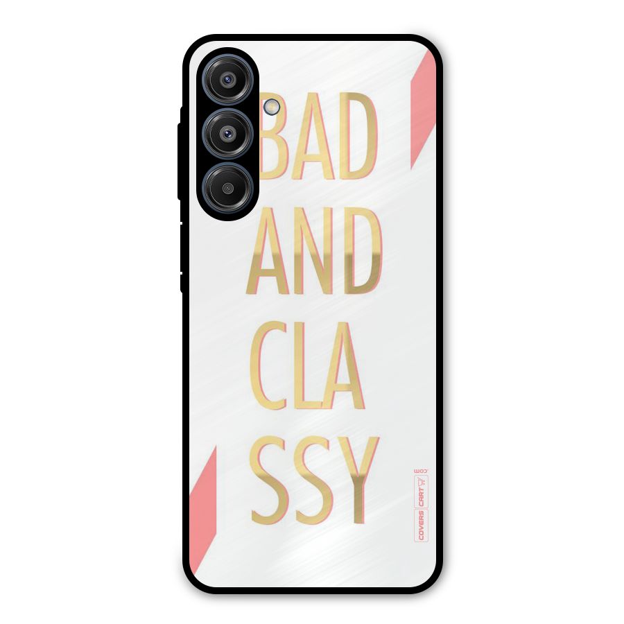 Bad And Classy Metal Back Case for Galaxy A16 5G