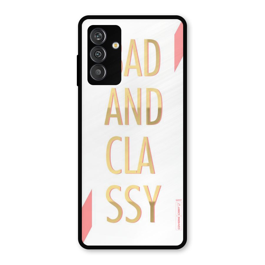 Bad And Classy Metal Back Case for Galaxy F13