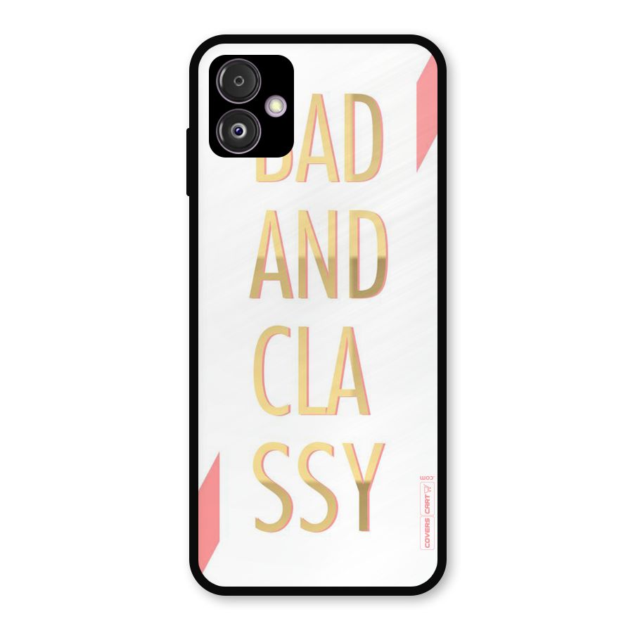 Bad And Classy Metal Back Case for Galaxy F14