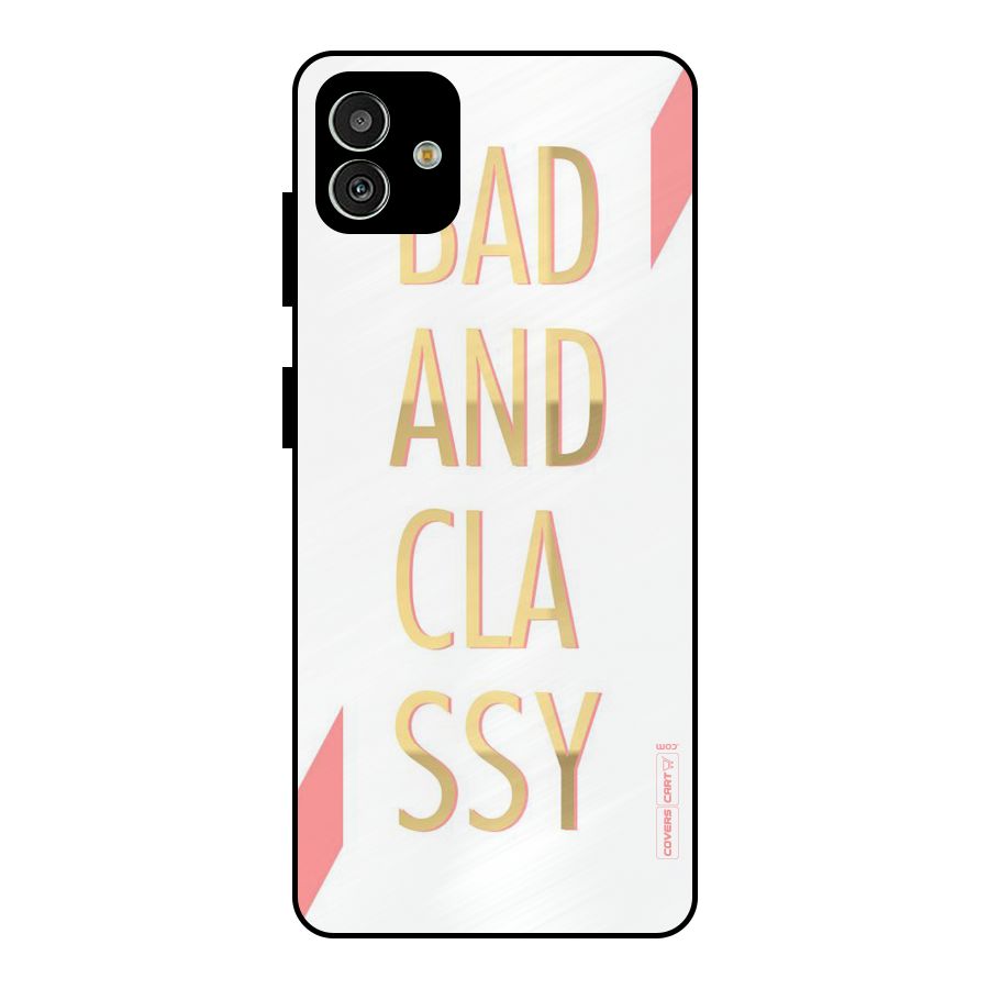 Bad And Classy Metal Back Case for Galaxy M13 5G