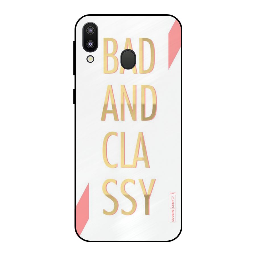 Bad And Classy Metal Back Case for Galaxy M20