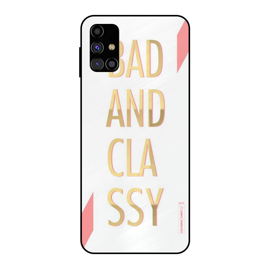 Bad And Classy Metal Back Case for Galaxy M31s