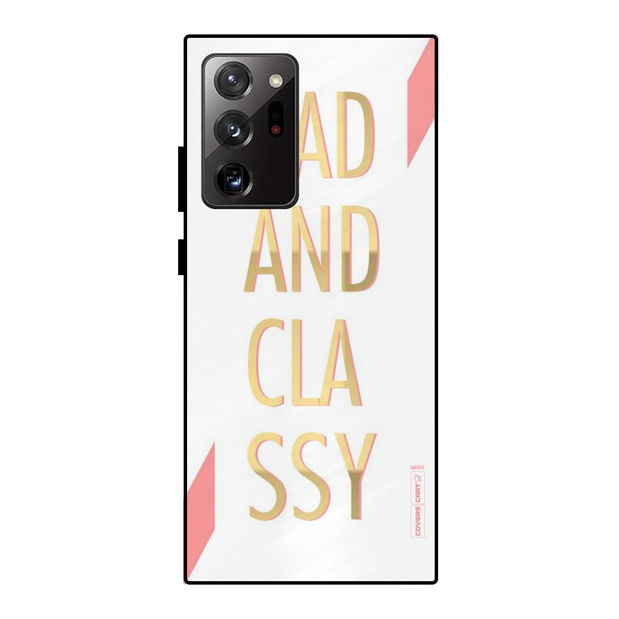 Bad And Classy Metal Back Case for Galaxy Note 20 Ultra