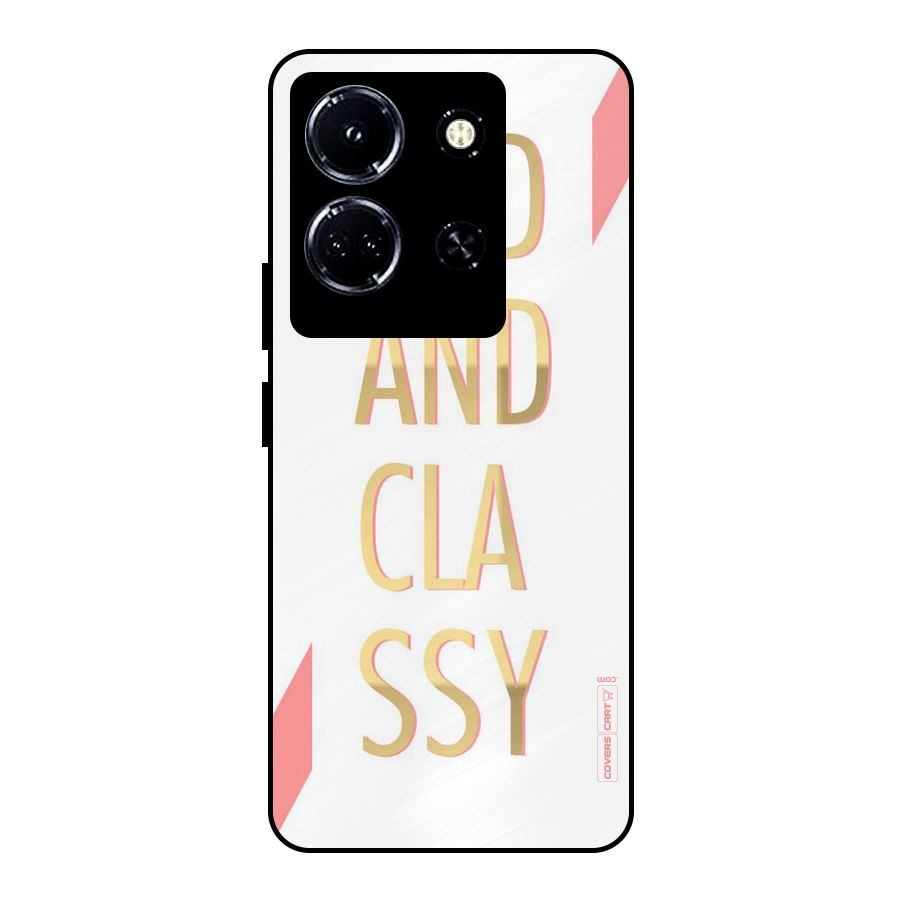 Bad And Classy Metal Back Case for Infinix Note 30 5G