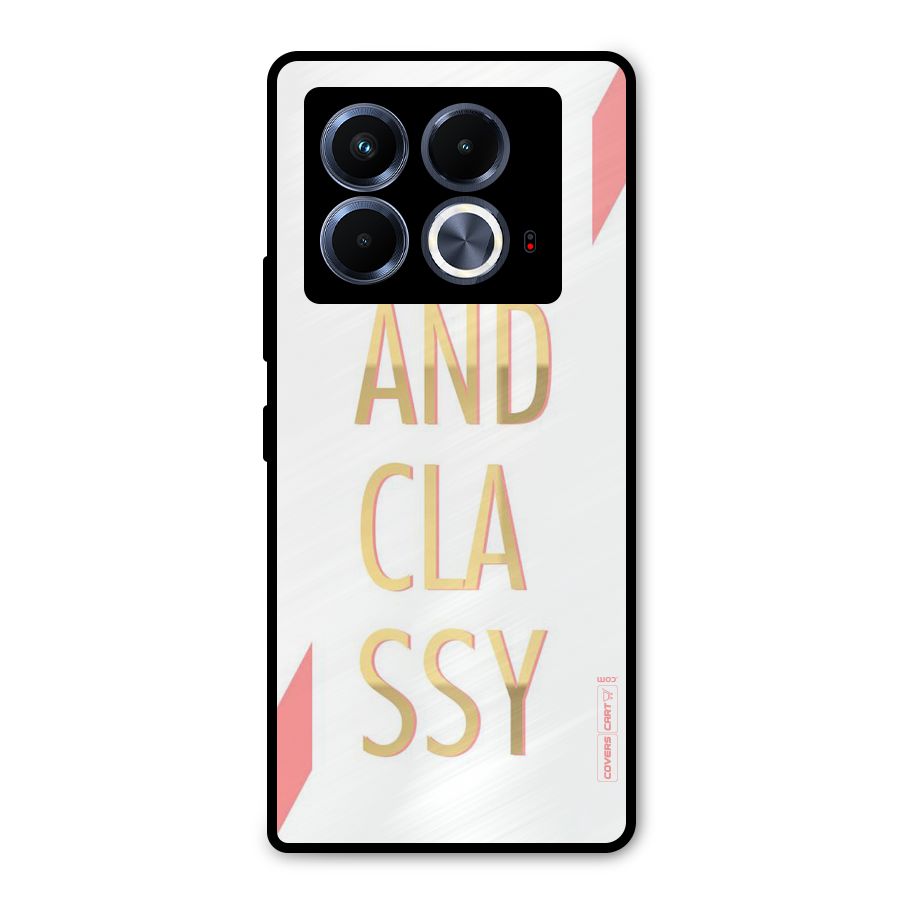 Bad And Classy Metal Back Case for Infinix Note 40 5G