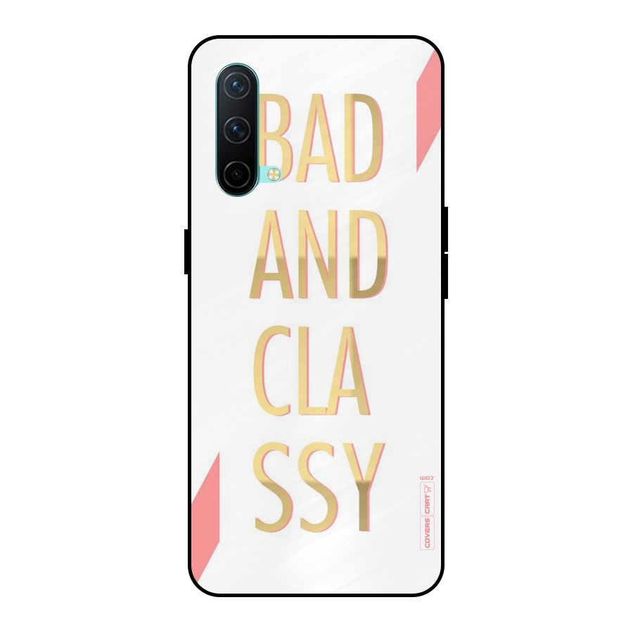 Bad And Classy Metal Back Case for OnePlus Nord CE 5G