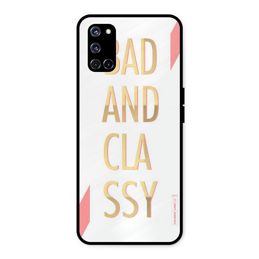 Bad And Classy Metal Back Case for Oppo A52