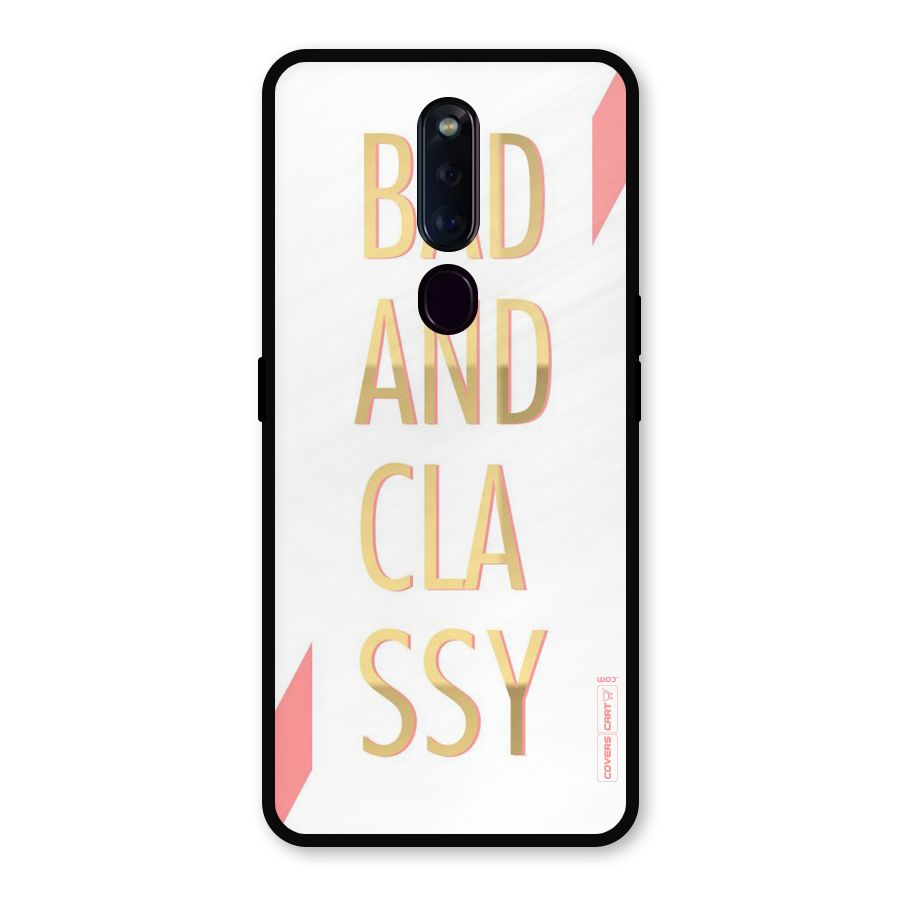 Bad And Classy Metal Back Case for Oppo F11 Pro