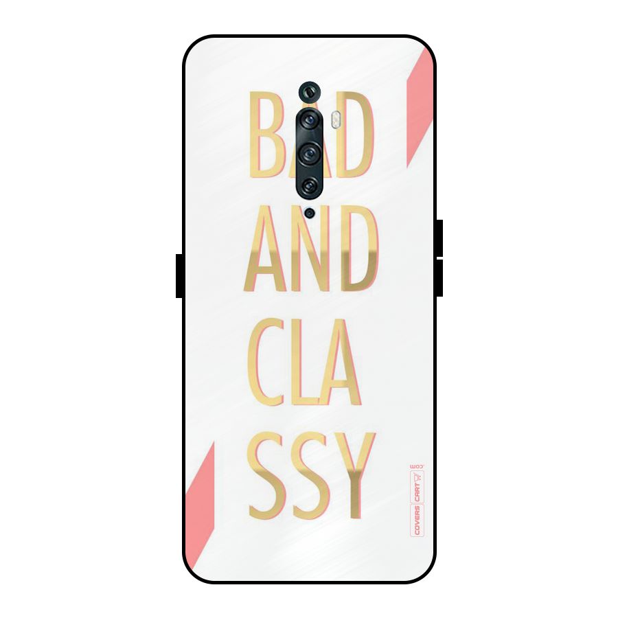 Bad And Classy Metal Back Case for Oppo Reno2 F