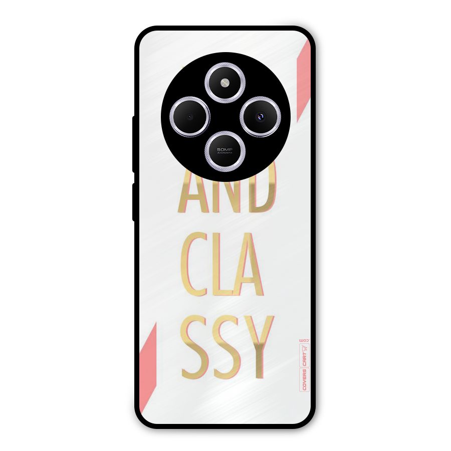 Bad And Classy Metal Back Case for Poco M7
