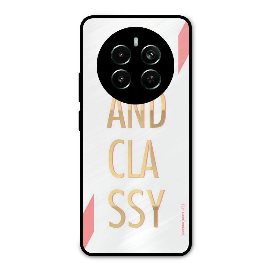 Bad And Classy Metal Back Case for Realme 12 Pro Plus