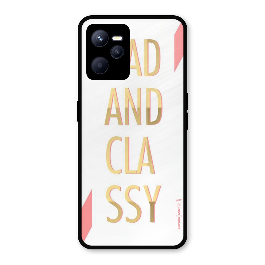 Bad And Classy Metal Back Case for Realme C35