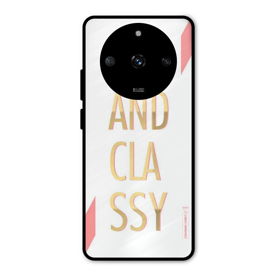 Bad And Classy Metal Back Case for Realme Narzo 60 5G
