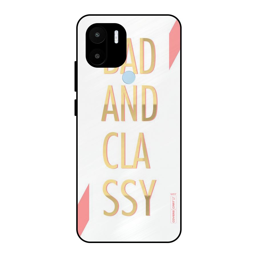Bad And Classy Metal Back Case for Redmi A1+