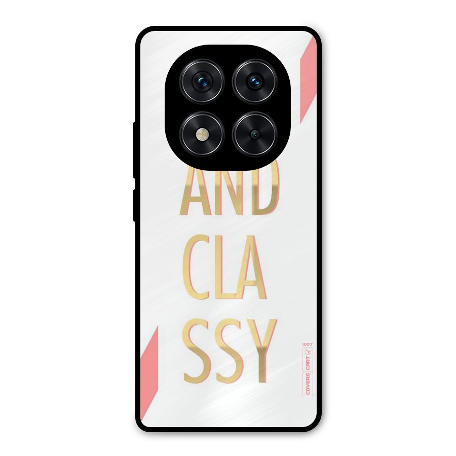 Bad And Classy Metal Back Case for Redmi Note 14 Pro 5G